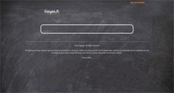 Desktop Screenshot of livegen.fr