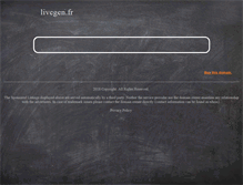 Tablet Screenshot of img1.livegen.fr